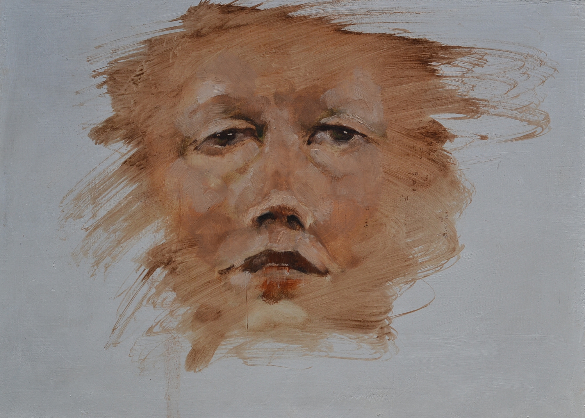 'She's Not There', oil 12 x 9, $400 framed, avialable at The Artist Attic